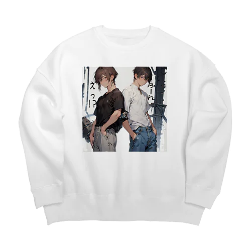 美少年物語２ Big Crew Neck Sweatshirt