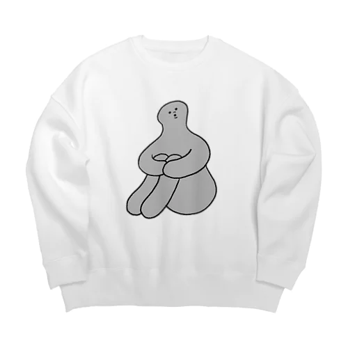 もやお Big Crew Neck Sweatshirt