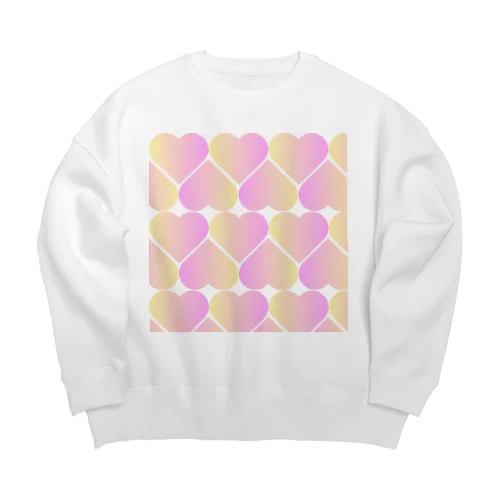 lots of hearts Big Crew Neck Sweatshirt