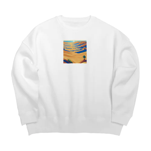 砂漠 Big Crew Neck Sweatshirt