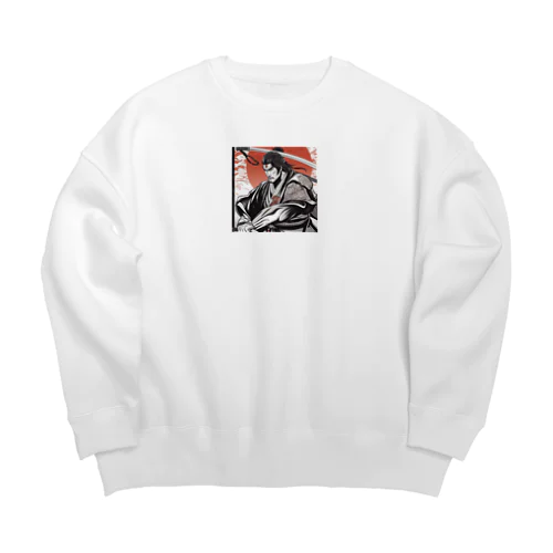 サムライの道 Big Crew Neck Sweatshirt