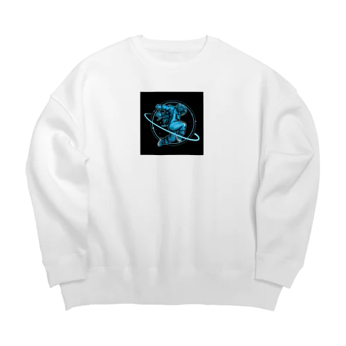 astronaut Big Crew Neck Sweatshirt