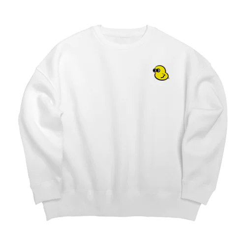 ぴちゃん Big Crew Neck Sweatshirt