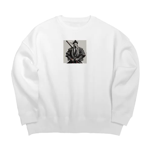 サラリーマン侍 Big Crew Neck Sweatshirt