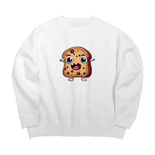 腐食物くん Big Crew Neck Sweatshirt