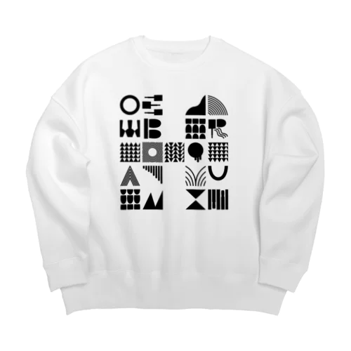 ネイル Big Crew Neck Sweatshirt