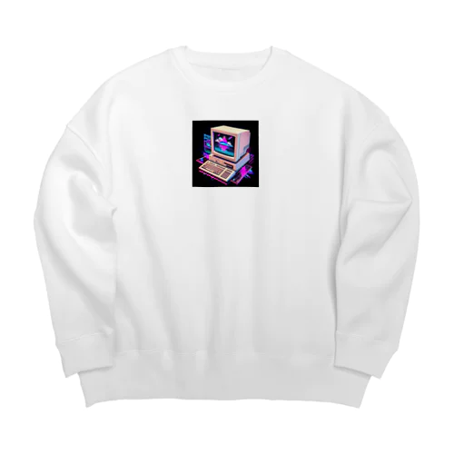 90年代のコンピューター③ Big Crew Neck Sweatshirt