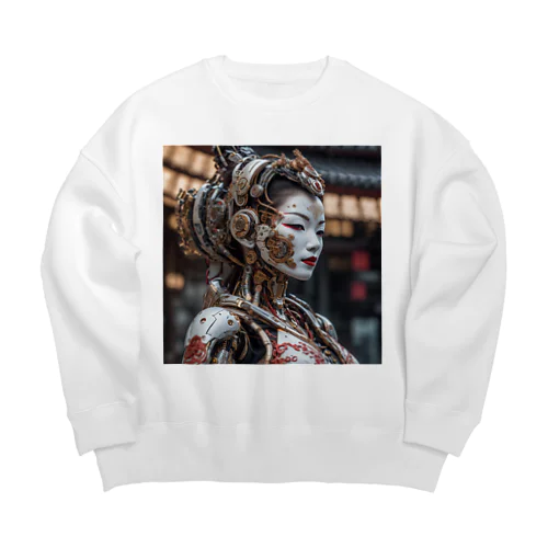 『JAPAN collections』【花魁】 Big Crew Neck Sweatshirt