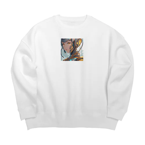 エキサイティングなゲームの挑戦 Big Crew Neck Sweatshirt