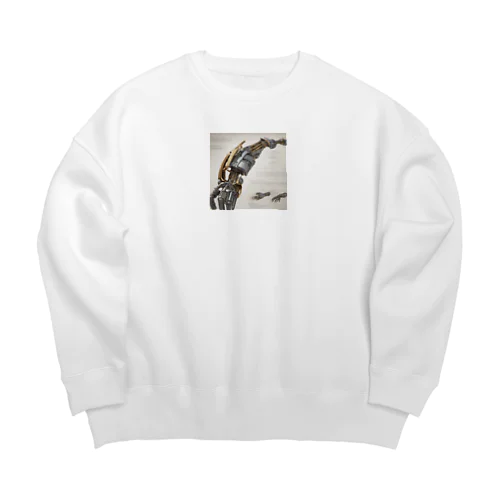 未来のテクノロジーの舞台裏 Big Crew Neck Sweatshirt