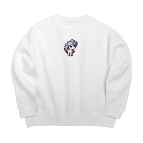 ユニちゃん Big Crew Neck Sweatshirt