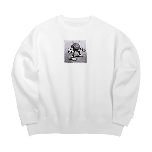 サカロボくん５ Big Crew Neck Sweatshirt