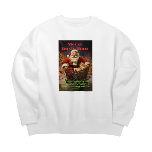 Merry Rush Hour Big Crew Neck Sweatshirt