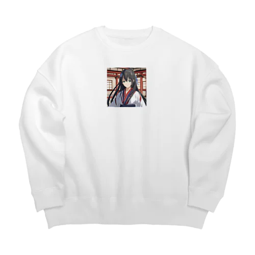 間宮 まゆみ（まみや まゆみ） Big Crew Neck Sweatshirt