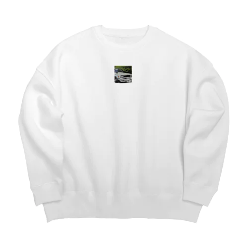 かっこいい車シリーズ　ハコスカっぽい Big Crew Neck Sweatshirt