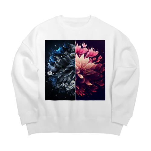 宇宙華(そらばな) Big Crew Neck Sweatshirt