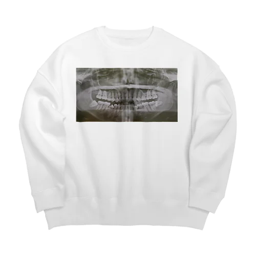 LunaLolly's sukesuke dental x-ray Big Crew Neck Sweatshirt