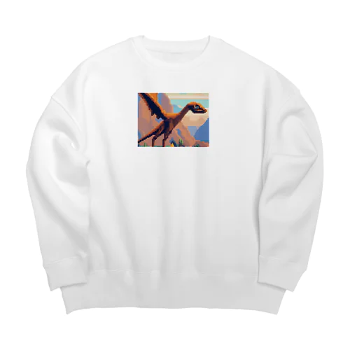 恐竜㉙ Big Crew Neck Sweatshirt