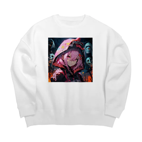 ハロウィン２ Big Crew Neck Sweatshirt