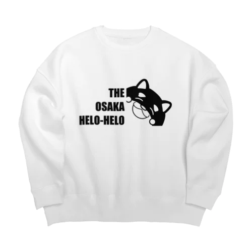 ヘロ犬 Big Crew Neck Sweatshirt