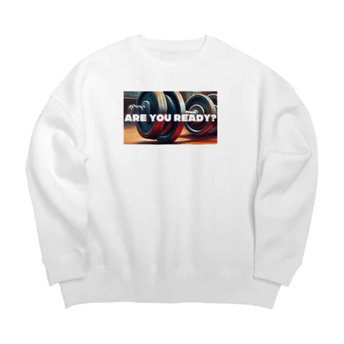 マッチョになる覚悟はできているか？ Big Crew Neck Sweatshirt