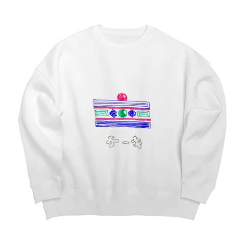 宝石のケーキ Big Crew Neck Sweatshirt