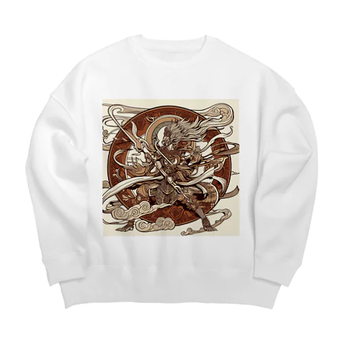 風神様 Big Crew Neck Sweatshirt