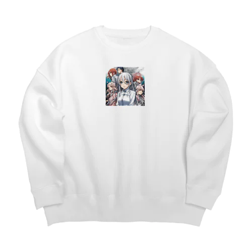 美少女リーダーグッズ Big Crew Neck Sweatshirt