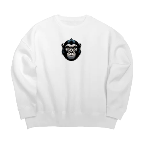 ゴリラ・パワー・プラッシュ Big Crew Neck Sweatshirt