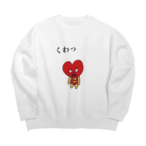 ｸﾜｯ Big Crew Neck Sweatshirt