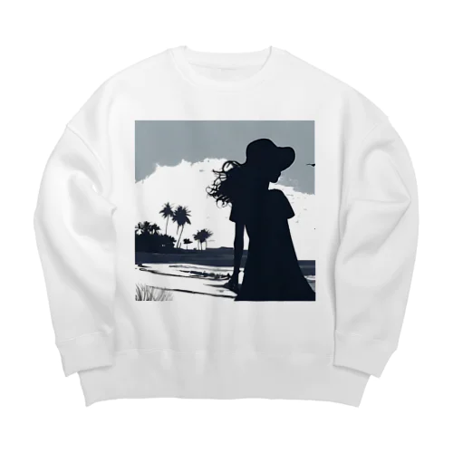 渚にて Big Crew Neck Sweatshirt