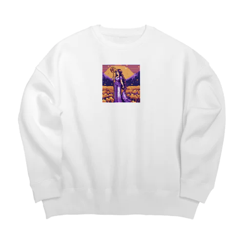 ZodiacGlam -01- Big Crew Neck Sweatshirt