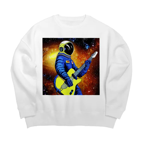 28世紀のギタリスト Big Crew Neck Sweatshirt