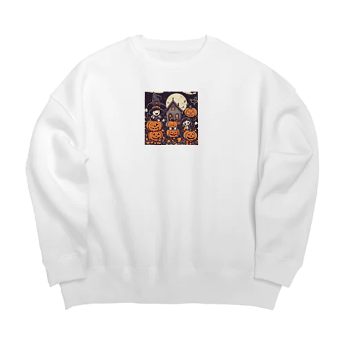 5歳のハロウィン Big Crew Neck Sweatshirt