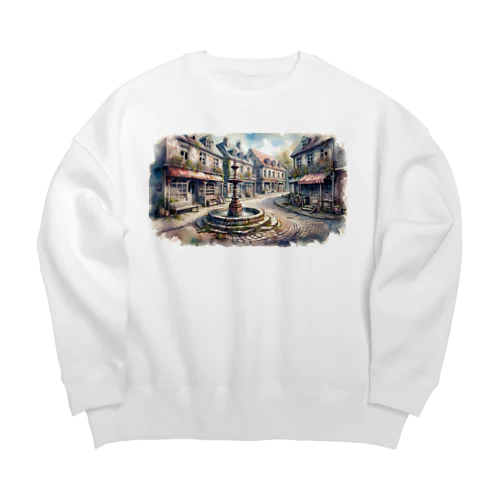 中世 Big Crew Neck Sweatshirt