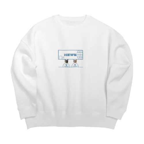 ポテとテト Big Crew Neck Sweatshirt