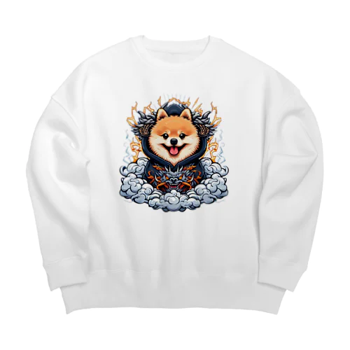 ポメドラゴン Big Crew Neck Sweatshirt