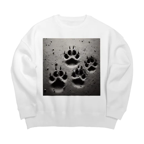 にくきゅう Big Crew Neck Sweatshirt