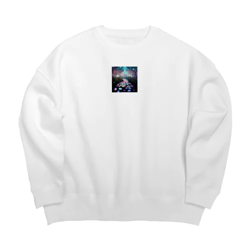 幻想的 Big Crew Neck Sweatshirt