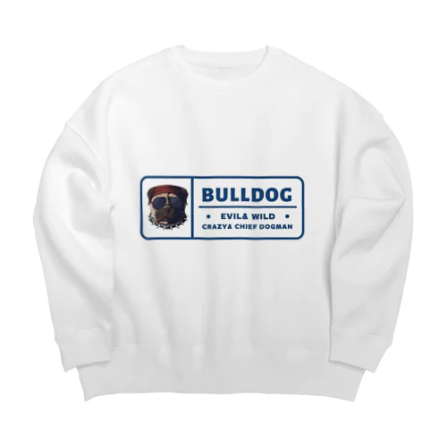 ブルドック証明書 Big Crew Neck Sweatshirt