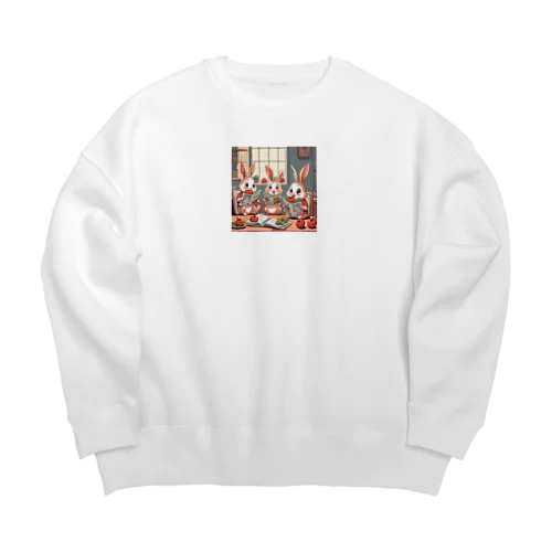 今日のゴシップは？ Big Crew Neck Sweatshirt