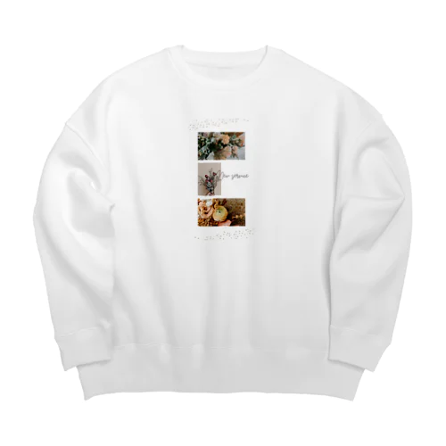 New service Big Crew Neck Sweatshirt