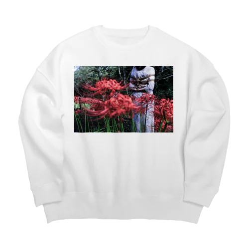 彼岸花 Big Crew Neck Sweatshirt