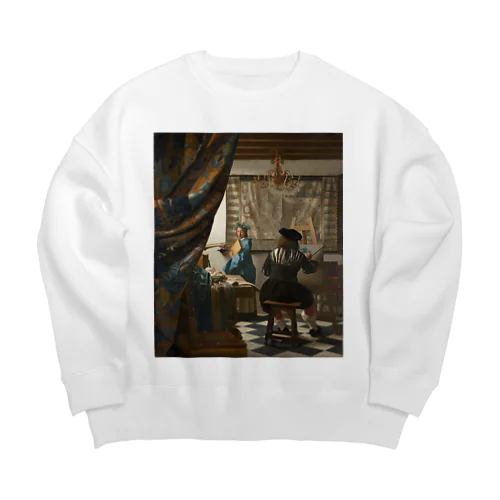 絵画芸術 / The Art of Painting Big Crew Neck Sweatshirt