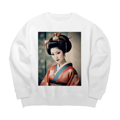 Japanese Courtesan Bloom Tee ”Geisha” ビッグシルエットスウェット