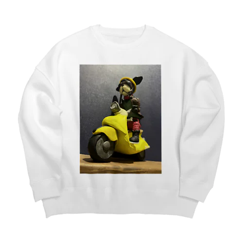 犬の散歩 Big Crew Neck Sweatshirt