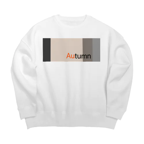 Autumn 秋 Big Crew Neck Sweatshirt