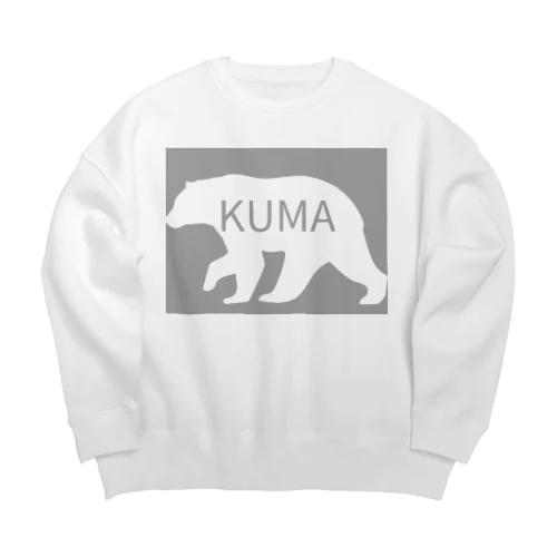 KUMA ビッグシルエットスウェット