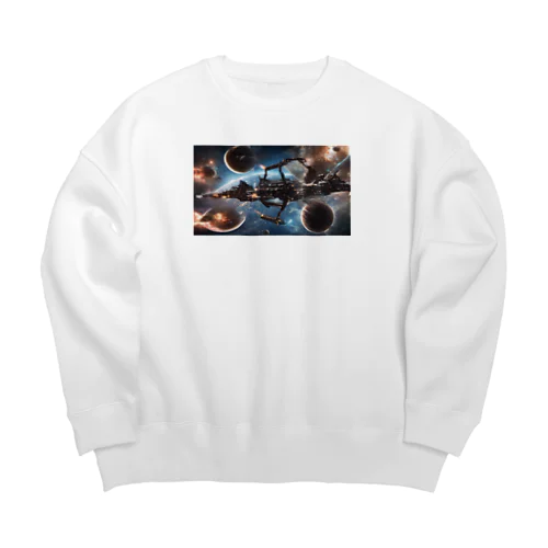 スペース空間 Big Crew Neck Sweatshirt