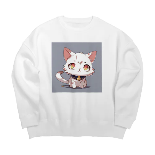 ヌコ Big Crew Neck Sweatshirt